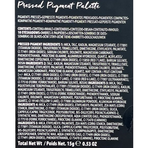 Technic - Pressed Pigment Palette - Eyeshadow Palette - Picture 9 of 10